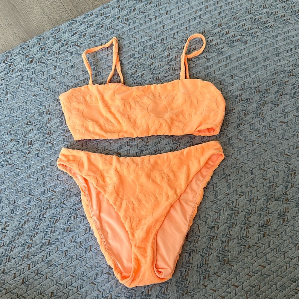 Orange Mumu sun bikini